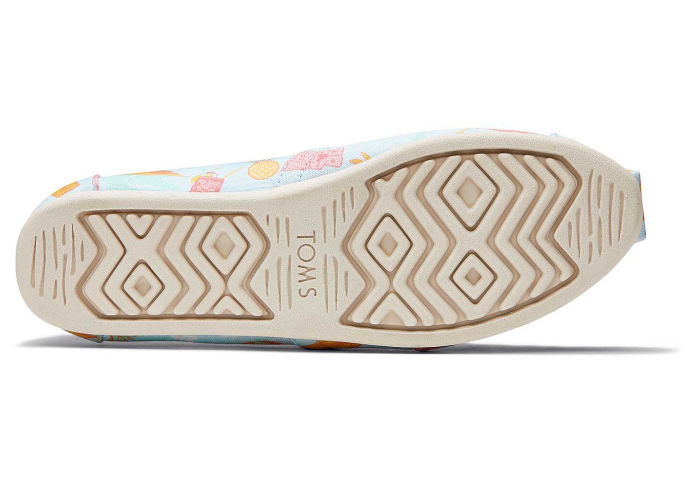 Toms Espadryle Damskie Niebieskie - Alpargata Tropical Tiki - 93XTCMIVH